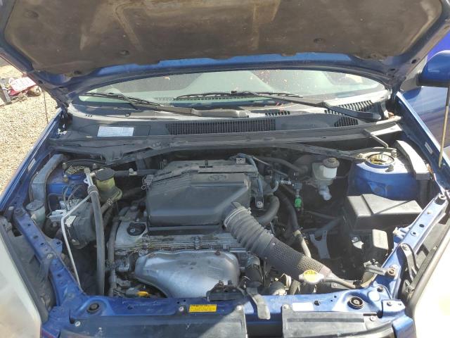 JTEGD20V440041663 - 2004 TOYOTA RAV4 BLUE photo 12