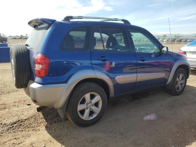 JTEGD20V440041663 - 2004 TOYOTA RAV4 BLUE photo 3
