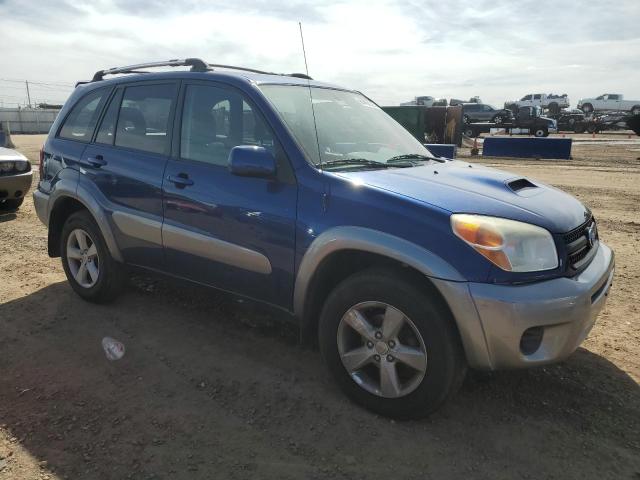 JTEGD20V440041663 - 2004 TOYOTA RAV4 BLUE photo 4