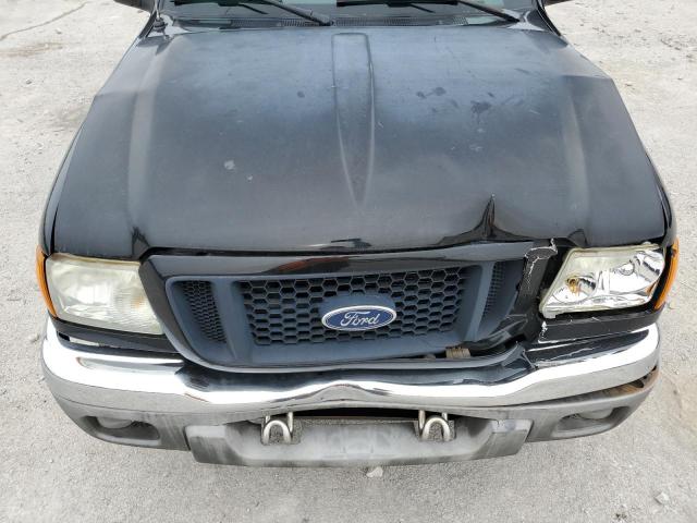 1FTZR45E14PB33985 - 2004 FORD RANGER SUPER CAB BLACK photo 11