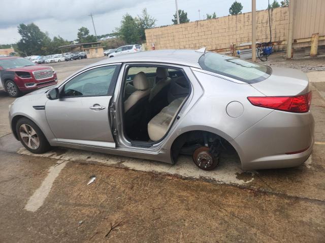 5XXGN4A71CG052386 - 2012 KIA OPTIMA EX SILVER photo 2