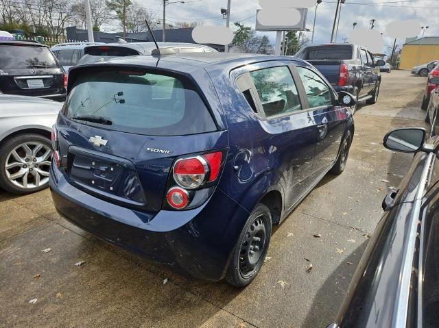 1G1JA6SH1F4168473 - 2015 CHEVROLET SONIC LS 蓝色 照片 4