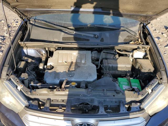 5TDBK3EH9DS199541 - 2013 TOYOTA HIGHLANDER BASE Azul foto 12