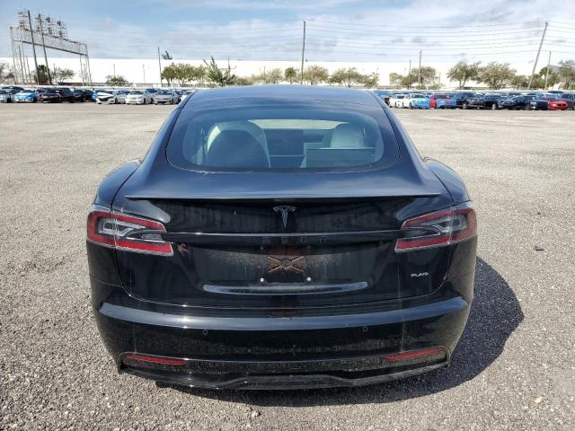 5YJSA1E64NF461218 - 2022 TESLA MODEL S BLACK photo 6