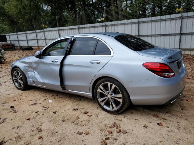 55SWF4JB0GU129253 - 2016 MERCEDES-BENZ C 300 蓝色 照片 2