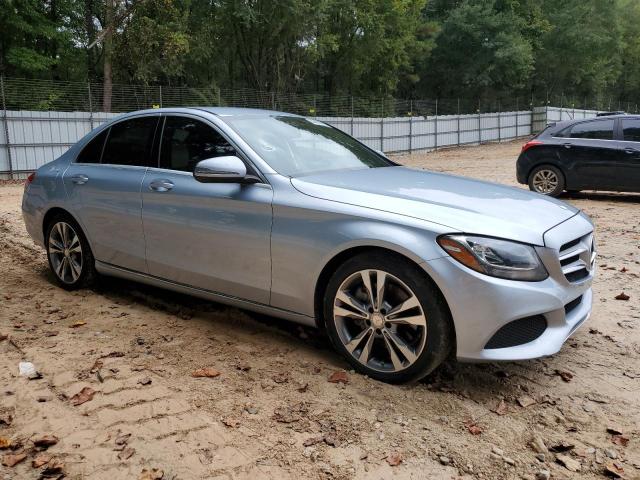 55SWF4JB0GU129253 - 2016 MERCEDES-BENZ C 300 蓝色 照片 4