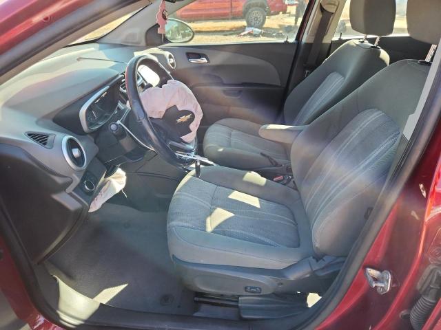 1G1JD5SB3K4132808 - 2019 CHEVROLET SONIC LT წითელი ფოტო 7