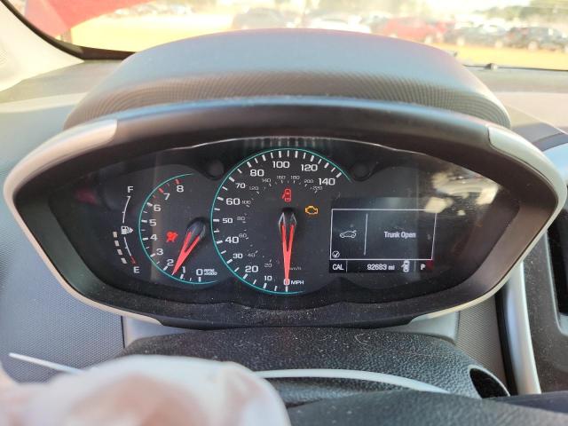 1G1JD5SB3K4132808 - 2019 CHEVROLET SONIC LT წითელი ფოტო 9