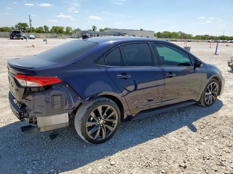 5YFS4MCE8PP158100 - 2023 TOYOTA COROLLA SE BLUE photo 3