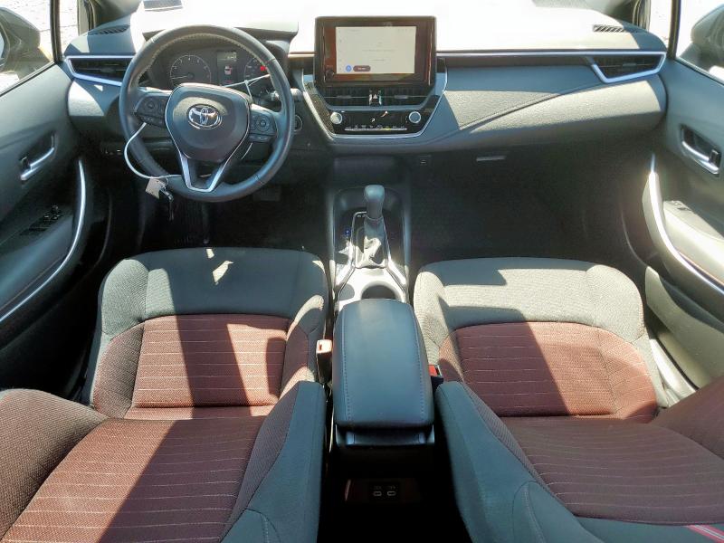 5YFS4MCE8PP158100 - 2023 TOYOTA COROLLA SE BLUE photo 8