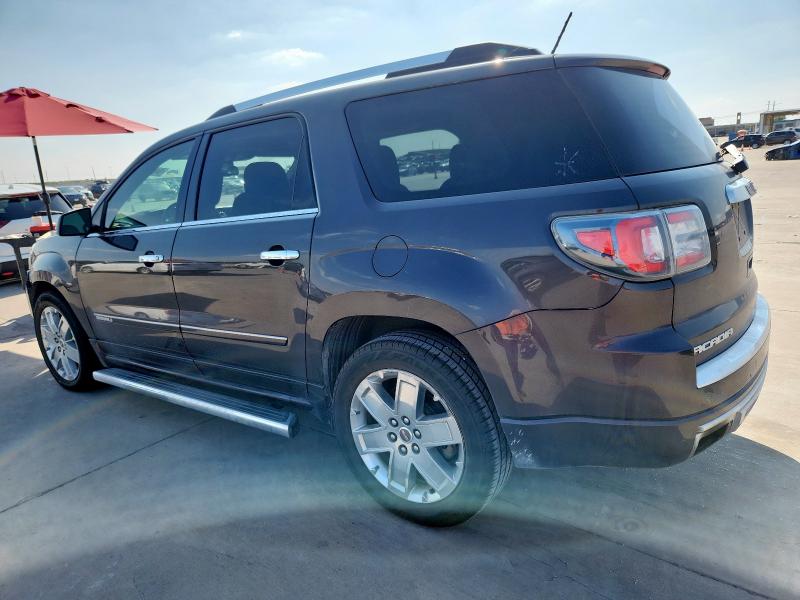 1GKKRTKD4FJ238036 - 2015 GMC ACADIA DENALI GRAY photo 2