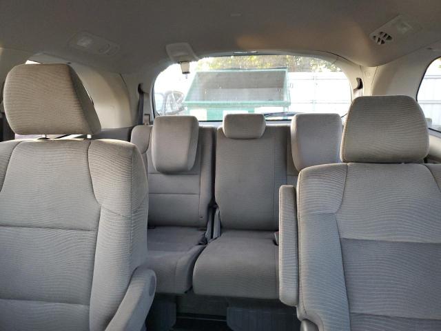 5FNRL5H20CB042806 - 2012 HONDA ODYSSEY LX SILVER photo 10