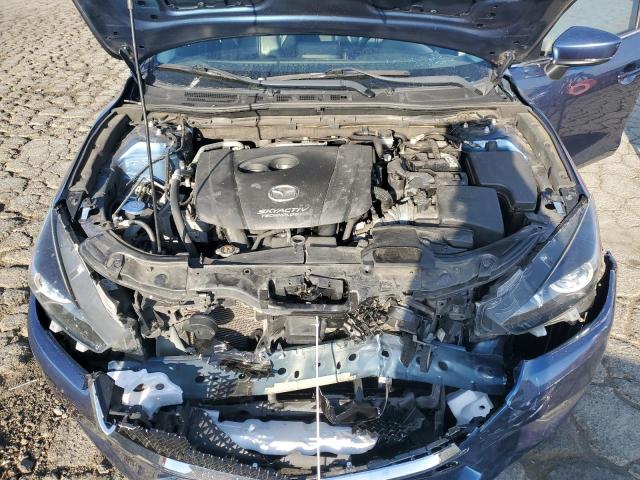 JM1BN1V70H1139976 - 2017 MAZDA 3 TOURING BLUE photo 11