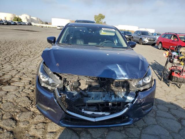 JM1BN1V70H1139976 - 2017 MAZDA 3 TOURING BLUE photo 5