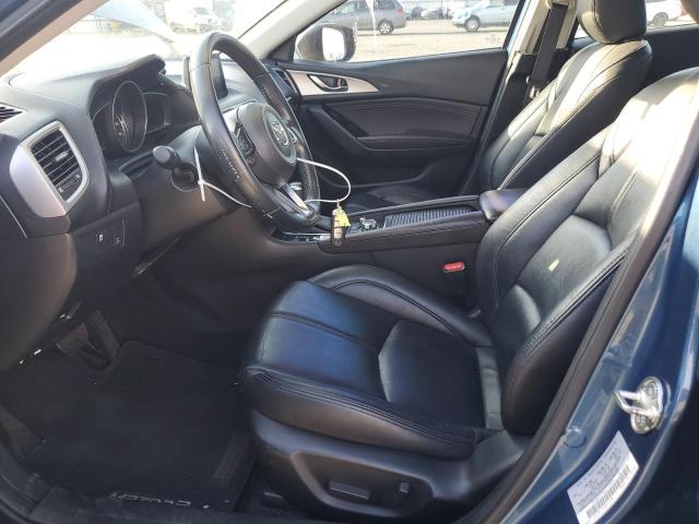 JM1BN1V70H1139976 - 2017 MAZDA 3 TOURING BLUE photo 7