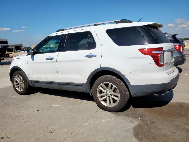 1FM5K8D89FGA52849 - 2015 FORD EXPLORER XLT WHITE photo 2