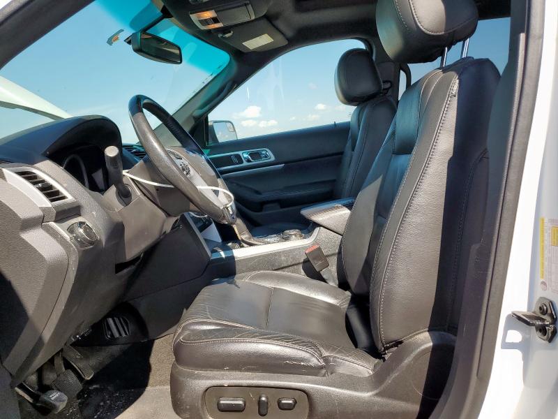 1FM5K8D89FGA52849 - 2015 FORD EXPLORER XLT WHITE photo 7