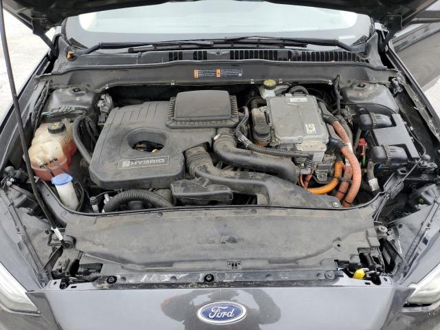 3FA6P0LU9KR134499 - 2019 FORD FUSION SE Szary zdjęcie 11