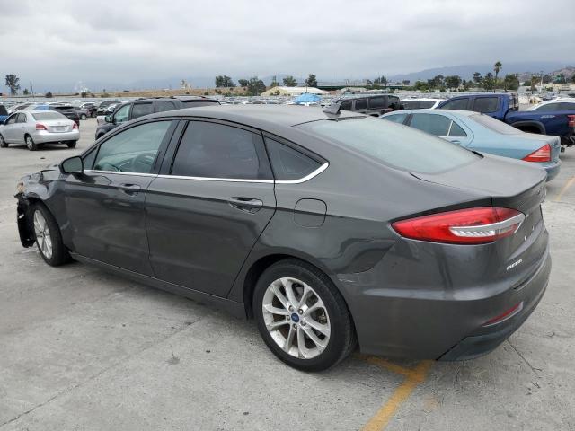 3FA6P0LU9KR134499 - 2019 FORD FUSION SE Szary zdjęcie 2