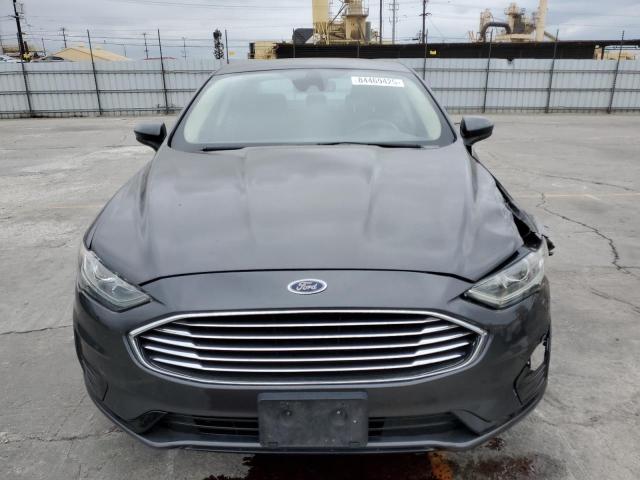 3FA6P0LU9KR134499 - 2019 FORD FUSION SE Szary zdjęcie 5