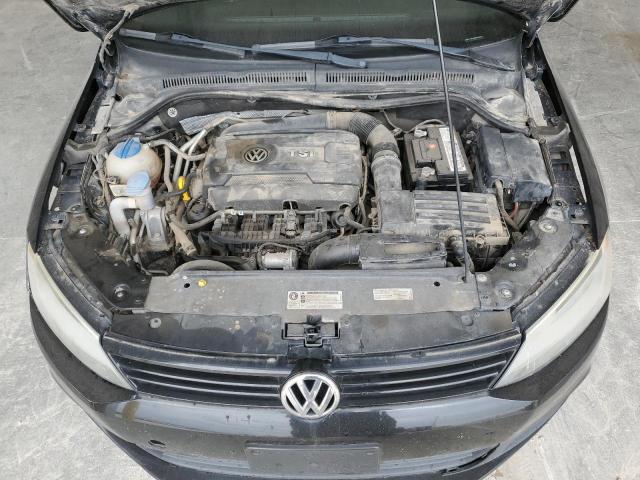 3VWD17AJ7EM402596 - 2014 VOLKSWAGEN JETTA SE BLACK photo 11