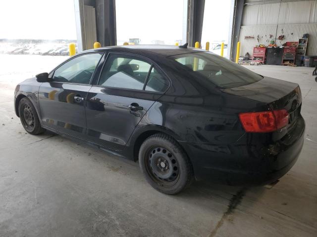 3VWD17AJ7EM402596 - 2014 VOLKSWAGEN JETTA SE BLACK photo 2