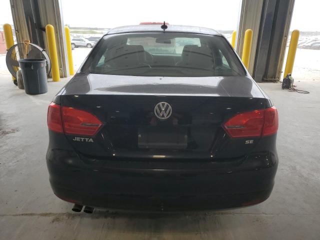 3VWD17AJ7EM402596 - 2014 VOLKSWAGEN JETTA SE BLACK photo 6