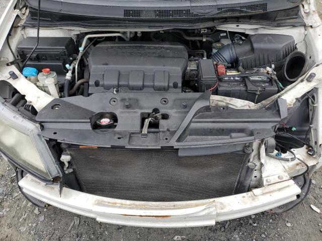 5FNRL5H62EB135297 - 2014 HONDA ODYSSEY EXL WHITE photo 12