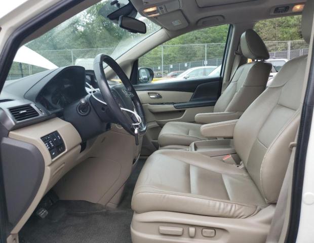 5FNRL5H62EB135297 - 2014 HONDA ODYSSEY EXL WHITE photo 7