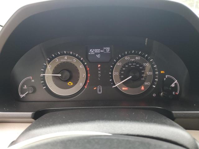 5FNRL5H62EB135297 - 2014 HONDA ODYSSEY EXL WHITE photo 9