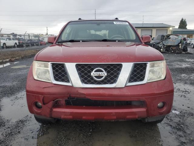5N1AR18W05C718495 - 2005 NISSAN PATHFINDER LE ბურგუნდია ფოტო 5