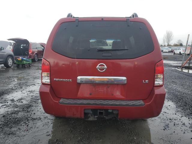 5N1AR18W05C718495 - 2005 NISSAN PATHFINDER LE ბურგუნდია ფოტო 6