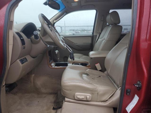 5N1AR18W05C718495 - 2005 NISSAN PATHFINDER LE ბურგუნდია ფოტო 7