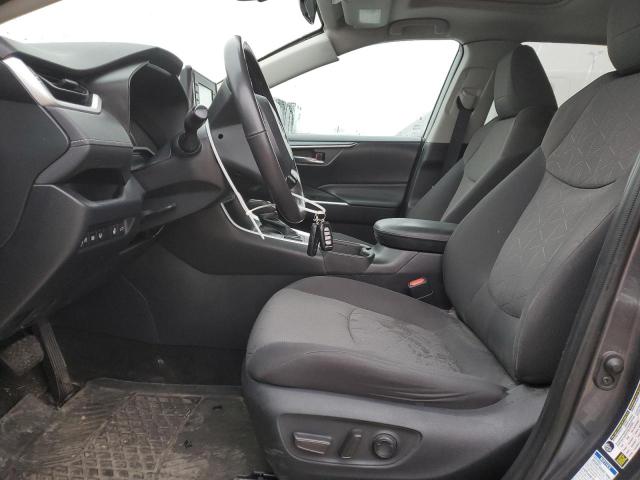 2T3R1RFV3KC036308 - 2019 TOYOTA RAV4 XLE ნაცრისფერი ფოტო 7