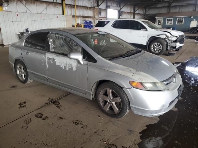 1HGFA16918L093903 - 2008 HONDA CIVIC EXL Szary zdjęcie 4