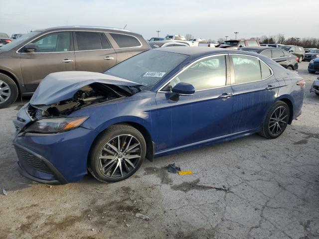 4T1G11BK3RU118349 - 2024 TOYOTA CAMRY SE NIGHT SHADE BLUE photo 1