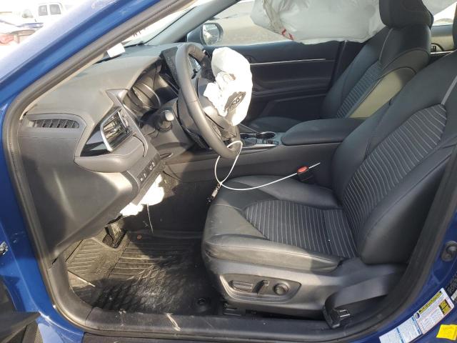 4T1G11BK3RU118349 - 2024 TOYOTA CAMRY SE NIGHT SHADE BLUE photo 7