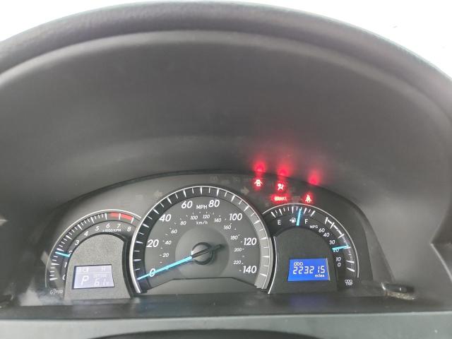 4T1BF1FK6CU500128 - 2012 TOYOTA CAMRY BASE ვერცხლისფერი ფოტო 9