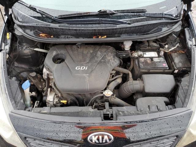 KNADM4A3XE6384151 - 2014 KIA RIO LX BLACK photo 11