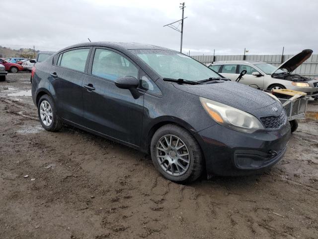 KNADM4A3XE6384151 - 2014 KIA RIO LX BLACK photo 4