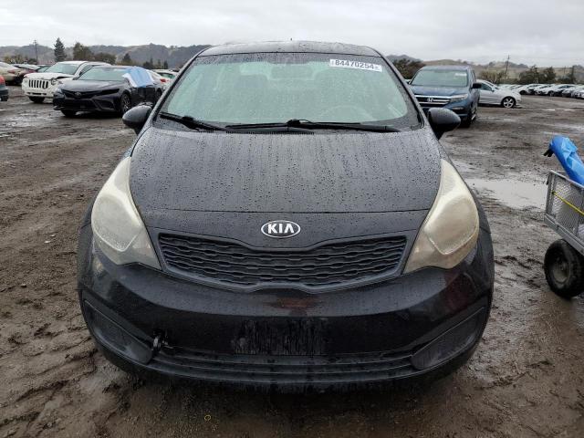 KNADM4A3XE6384151 - 2014 KIA RIO LX BLACK photo 5