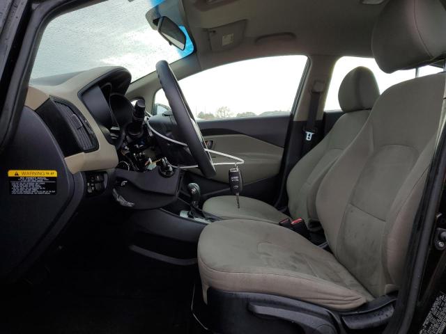 KNADM4A3XE6384151 - 2014 KIA RIO LX BLACK photo 7