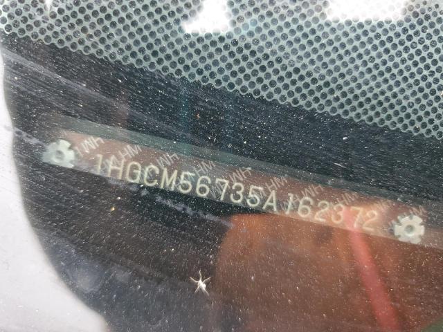 1HGCM56735A162372 - 2005 HONDA ACCORD EX GRAY photo 12