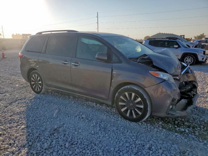 5TDDZ3DC8LS240007 - 2020 TOYOTA SIENNA XLE Boz foto 4