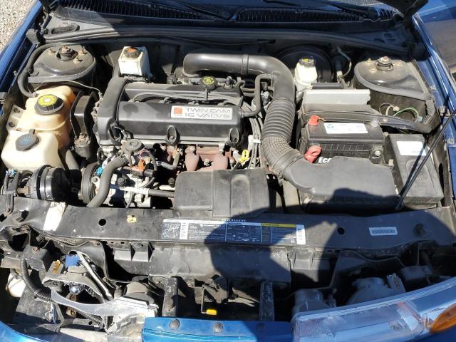 1G8ZK54772Z130842 - 2002 SATURN SL2 BLUE photo 11