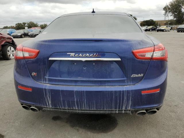 ZAM57RTA5F1140201 - 2015 MASERATI GHIBLI S BLUE photo 6