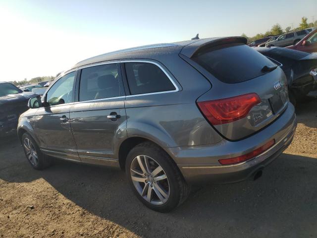 WA1LGAFE5DD010680 - 2013 AUDI Q7 PREMIUM PLUS Сұр фото 2