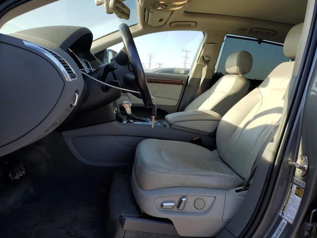 WA1LGAFE5DD010680 - 2013 AUDI Q7 PREMIUM PLUS Сұр фото 7