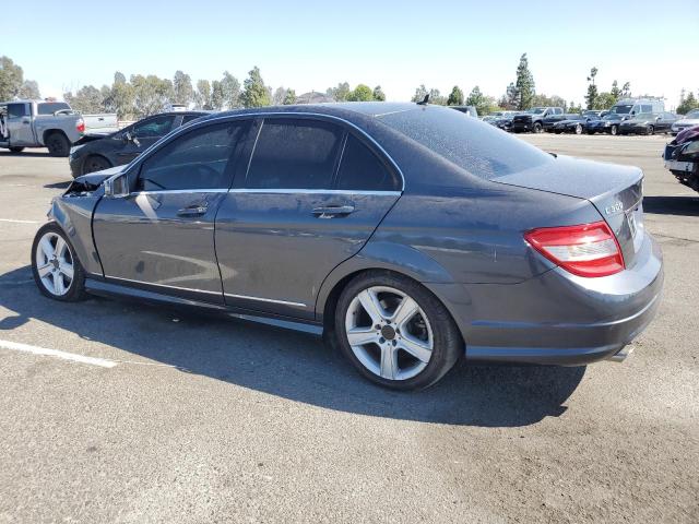 WDDGF8BB0BR141360 - 2011 MERCEDES-BENZ C 300 4MATIC GRAY photo 2