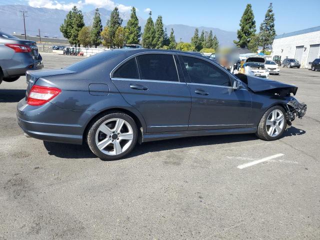 WDDGF8BB0BR141360 - 2011 MERCEDES-BENZ C 300 4MATIC GRAY photo 3